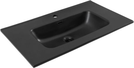 Раковина Aquanet Flat 80 черная матовая, артикул 00329255