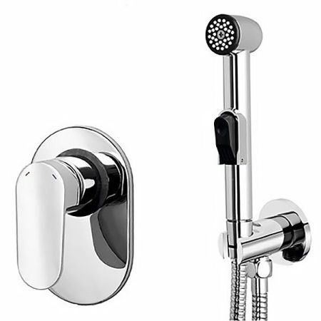 Гигиенический душ со смесителем WasserKRAFT A11056 Хром, артикул A11056