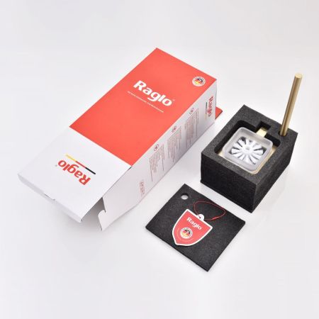 Ершик настенный Raglo R301.10.03, золотой сатин