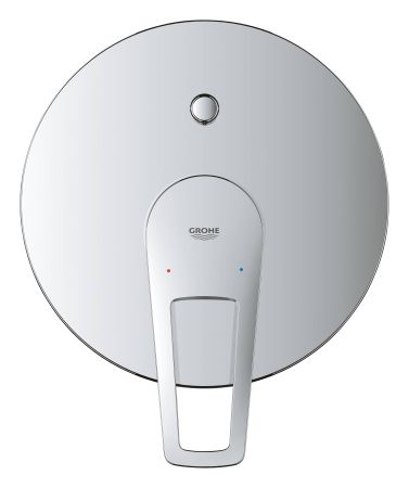 Смеситель для ванны GROHE BauLoop однорычажный, круглая розетка, хром (29081001)
