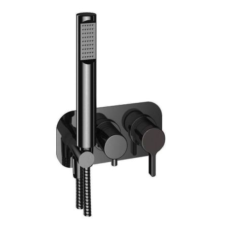 Смеситель для душа встраиваемый Webert Coral CO860512560, черный, артикул CO860512560