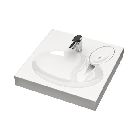 Раковина над стиральной машиной Maretti EN13SM31-844, белая, артикул EN13SM31-844