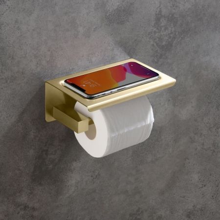 Держатель туалетной бумаги Timo Selene 17044/17 Золото матовое, артикул 17044/17