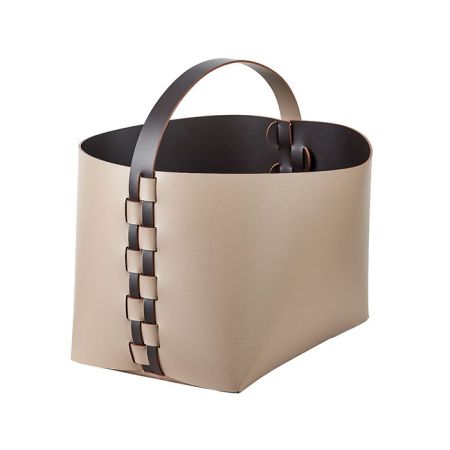 ADJ Корзина Helena, 35x30xH26 см., цвет: капучино/шоколад, артикул 3626.04/06