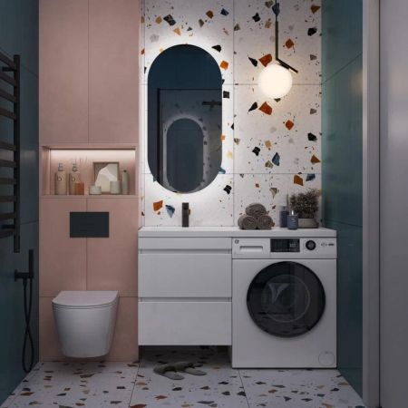 Тумба под раковину подвесная VIGO Urban 043, 60 см, артикул 043