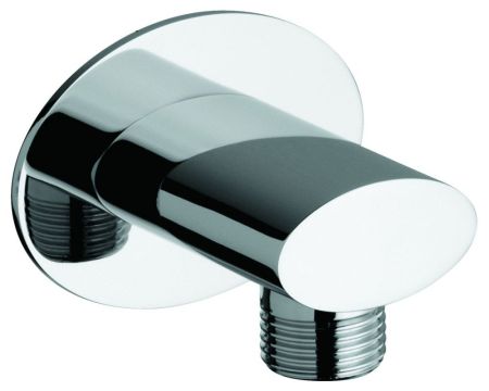 Emmevi, овальный вывод из стены на 1/2 ММ, латунь, цвет хром, артикул C06914/CR