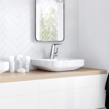 Смеситель для раковины  KLUDI AMEO 410250575 (хром, L-17 H-19,5), шт, артикул 410250575