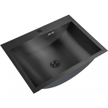 Кухонная мойка ZorG U 4560 GRAFIT Графит, артикул U 4560 GRAFIT