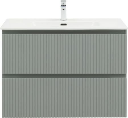 Тумба под раковину Aquanet Джейн (Flat) 90 мисти грин, артикул 00335435