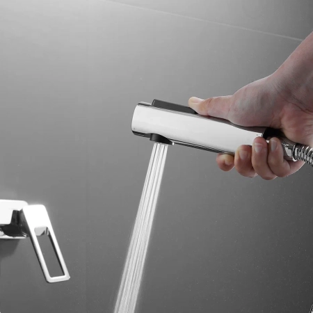 Гигиенический душ со смесителем Shevanik S6805-1, хром