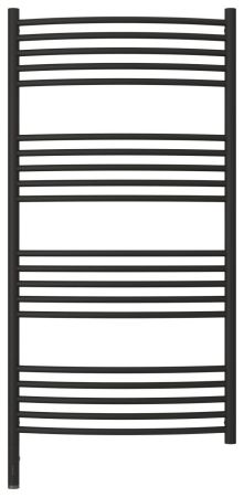 Полотенцесушитель электрический "БОГЕМА 3.0" 1200х600 / МЭМ левый (Тёмный титан муар), артикул 15-5802-1260