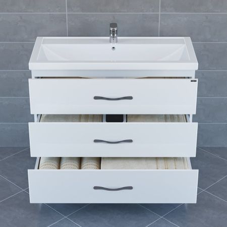 Тумба для умыв. "Виктория 100" NEW напол. (ум. Фостер 100)