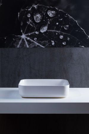 Раковина накладная Allen Brau Fantasy 50 4.11021.20 белый глянец, артикул 4.11021.20