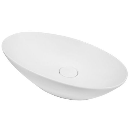 Тумба с раковиной Orange Otto 75 Ot-75TuGLASS+Ra Белая, артикул Ot-75TuGLASS+Ra