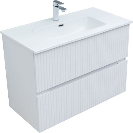 Тумба под раковину Aquanet Джейн 90 белый матовый, артикул 00313287