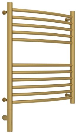 Полотенцесушитель электрический "БОГЕМА 3.0" 600х500 / МЭМ левый (Матовое золото), артикул 032-5802-6050