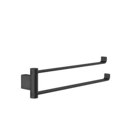 Gessi Emporio accessories Поворотный двойной держатель для полотенец., цвет: Black XL, артикул 63617#299