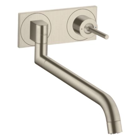 AX Uno² Смеситель для кухни , цвет шлифованный никель, артикул 38815820