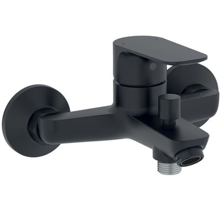 Смеситель для ванны с душем  JACOB DELAFON OSCAR E29844-BL (черный, L-15,8), шт, артикул E29844-BL