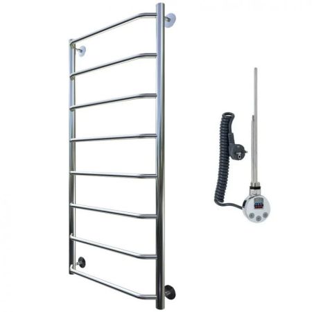 Электрический полотенцесушитель Тругор Браво 1 элТЭН 120x40 Хром, артикул Браво1/элТЭН12040