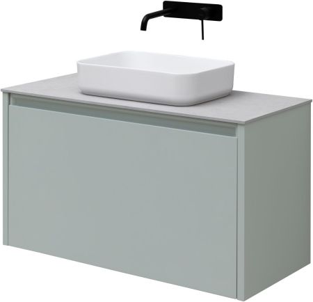 Тумба под раковину Allen Brau Fantasy 100 1.11004.PWM папирус матовый, артикул 1.11004.PWM