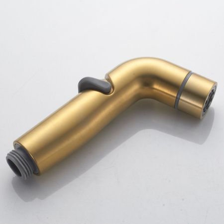 Гигиенический душ со смесителем Shevanik S4705G-1, золотой сатин