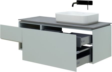 Тумба под раковину Allen Brau Infinity 120 1.21008.PWM R папирус матовый, артикул 1.21008.PWM