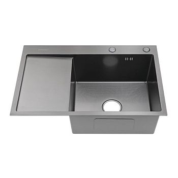 Мойка для кухни Fmark FSC7550Q-R, графит