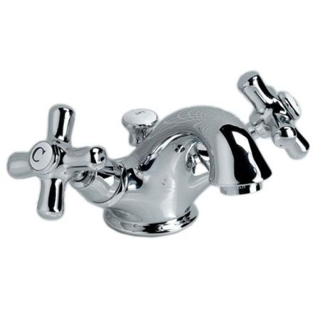 Devon City Смеситель для раковины, на 1 отв. с донным клапаном, цвет: хром, артикул UTCI110CR