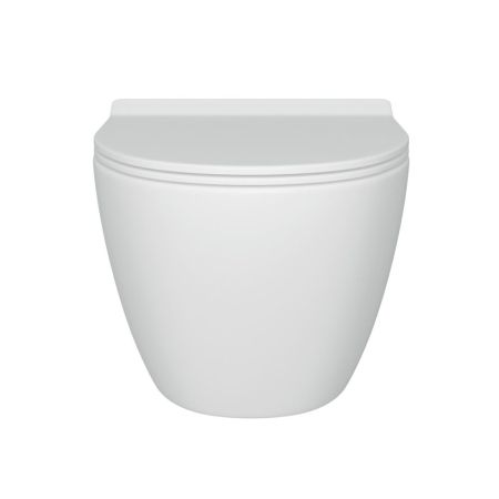 Унитаз подвесной Maretti Elena безободковый с микролифтом, EA10PBM88-844, белый, артикул EA10PBM88-844