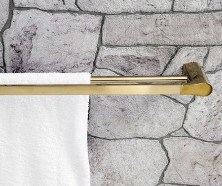 Полотенцедержатель WasserKRAFT Aisch K-5940 двойной Золото матовое