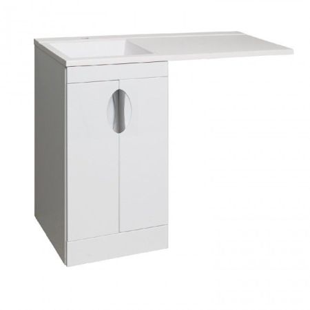 Умывальник Runo мебельный Гамма 105 лайт правое крыло (00-00001119), артикул 00-00001119