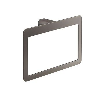 Gedy Pirenei, полотенцедержатель - кольцо, цвет оружейная сталь (PVD)