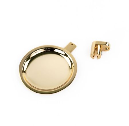 Stil Haus Hashi, настенная металлическая мыльница, цвет золото, артикул HS09M(16)