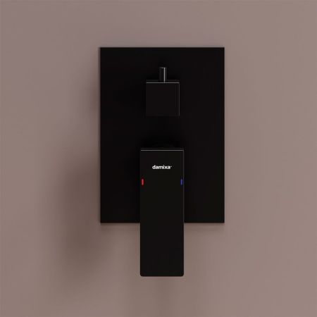 537100300 Gala встраиваемый смеситель для ванны - душа, чёрный, артикул 537100300