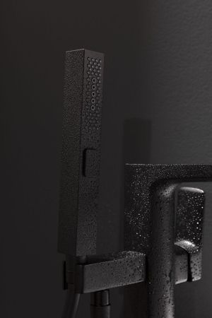 Смеситель для ванны Allen Brau Infinity 5.21009-31 (с внутренней частью) черный матовый, артикул 5.21009-31