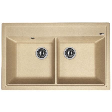 Кухонная мойка Florentina Липси-820 20.370.E0820 Антрацит, артикул 20.370.E0820.302