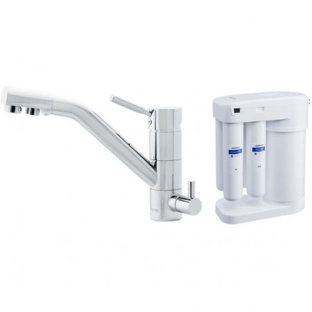 Смеситель для кухни Swedbe Selene Plus 8442M с фильтром Хром