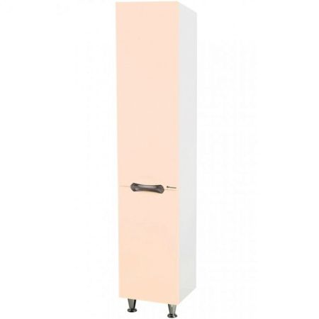 Шкаф пенал Bellezza Лагуна 35 L 4622104082070 с бельевой корзиной L Бежевый Белый, артикул 4622104082070