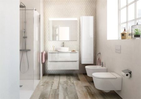 Биде Roca Inspira Round 357525000 подвесное Белое