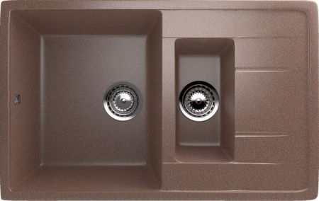 Кухонная мойка Ulgran U-205 Песочная, артикул 137881