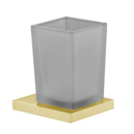 Fima Carlo Frattini Accessori Стакан, стекляный, подвесной, цвет: золото, артикул F6023/1WOR