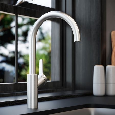 310720400 Eclipse, смеситель для кухни, никель, артикул 310720400