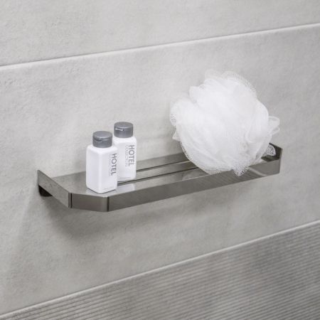 Полка металличеcкая FIXSEN HI-TECH FX-843, хром, артикул FX-843