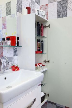 Тумба для раковины Sanflor Одри 80/2 Н0000001104 Белая, артикул Н0000001104