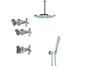 Emmevi Spirit New, душевой комплект 31009OR/1, цвет золото