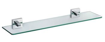 Стеклянная полка Fixsen Metra FX-11103 Хром
