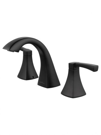 Смеситель для раковины на 3 отверстия WONZON & WOGHAND FLEX, Черный матовый (WW-88083095-MB), артикул WW-88083095-MB