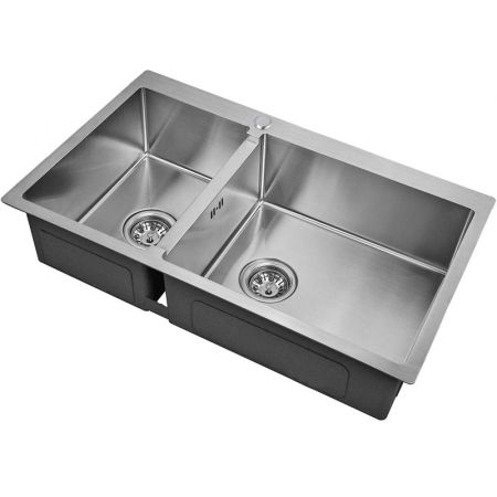 Кухонная мойка ZorG R 78-2-51-R Нержавеющая сталь