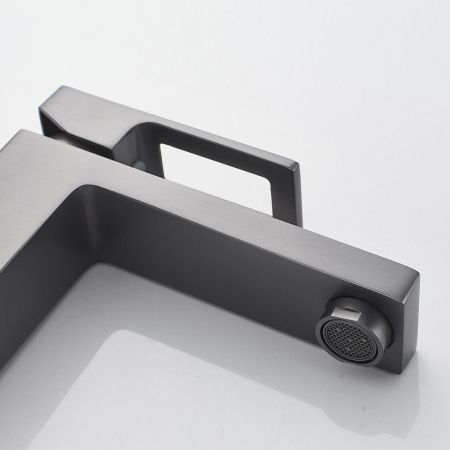 Смеситель для раковины Raffine F0196T, оружейная сталь, артикул F0196T